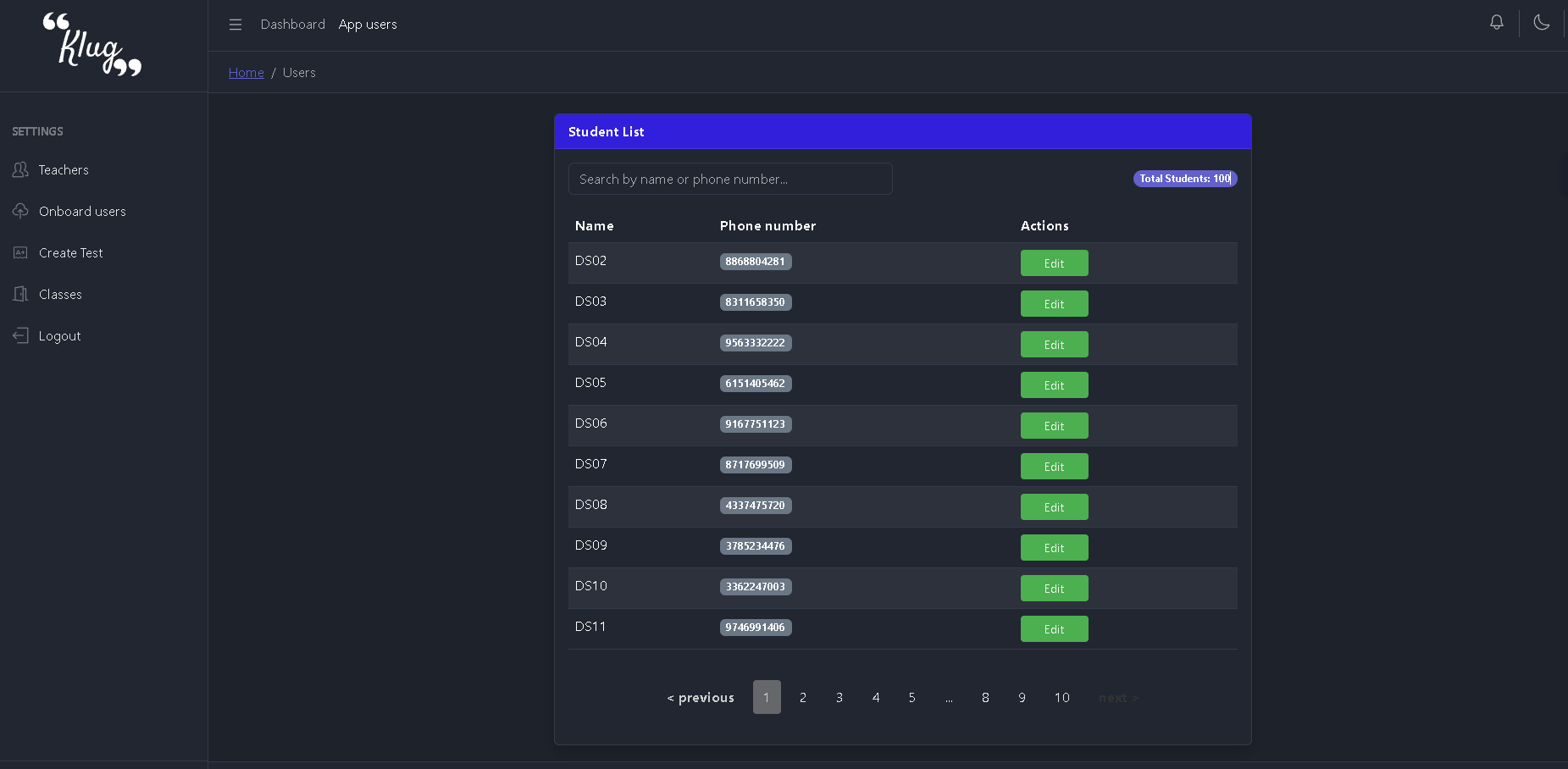 Automation Interface